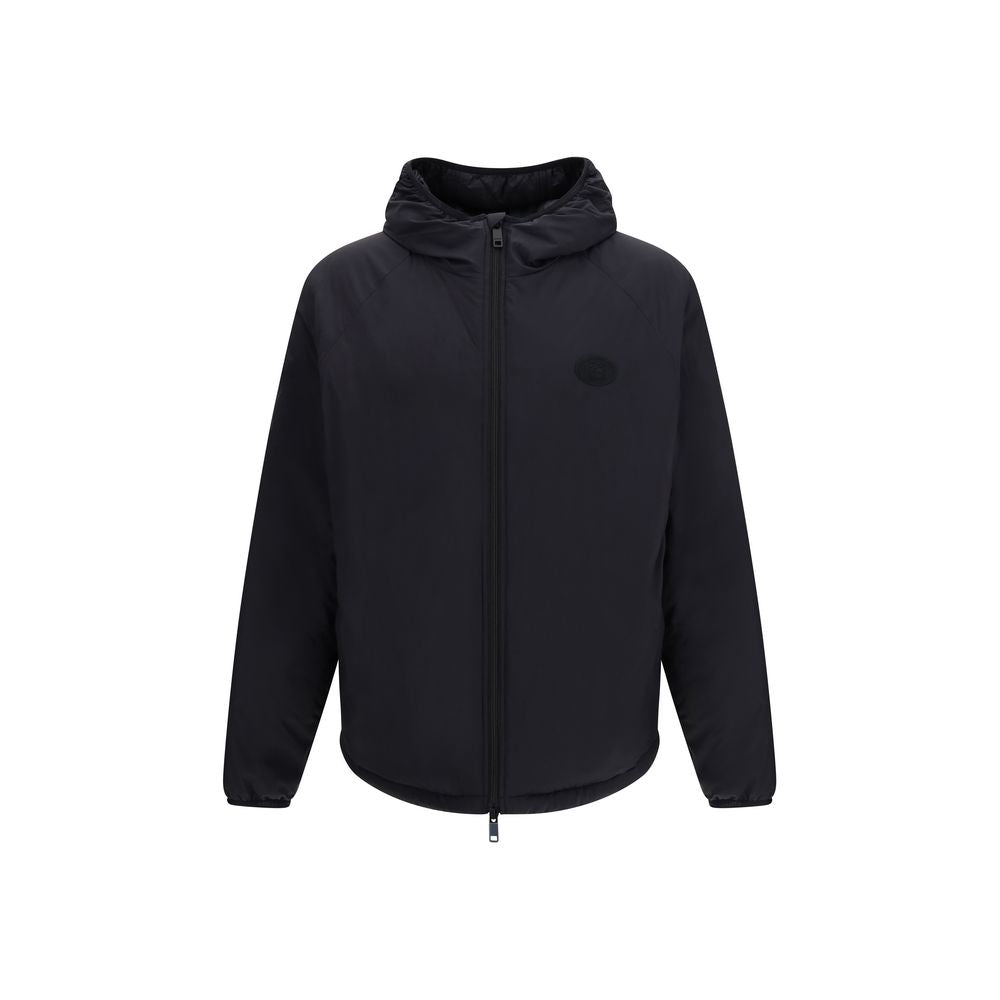 Burberry Black Nylon Shell Jacket