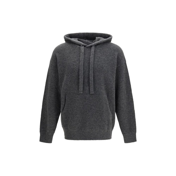 Laneus Gray Cashmere Hoodie