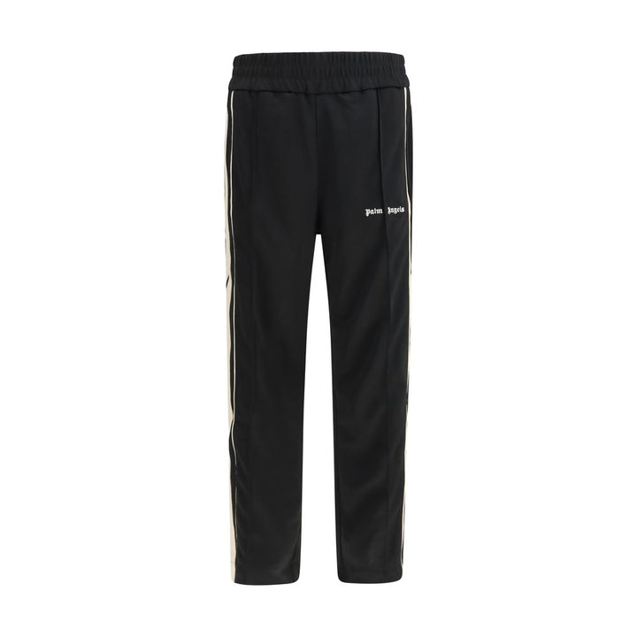 Palm Angels Black Polyester Joggers (Workout Pants)