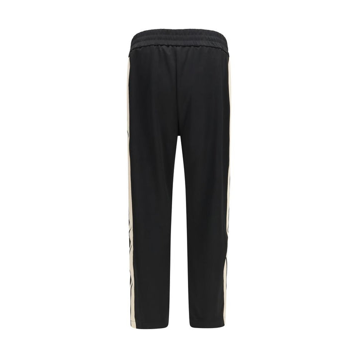 Palm Angels Black Polyester Joggers (Workout Pants)