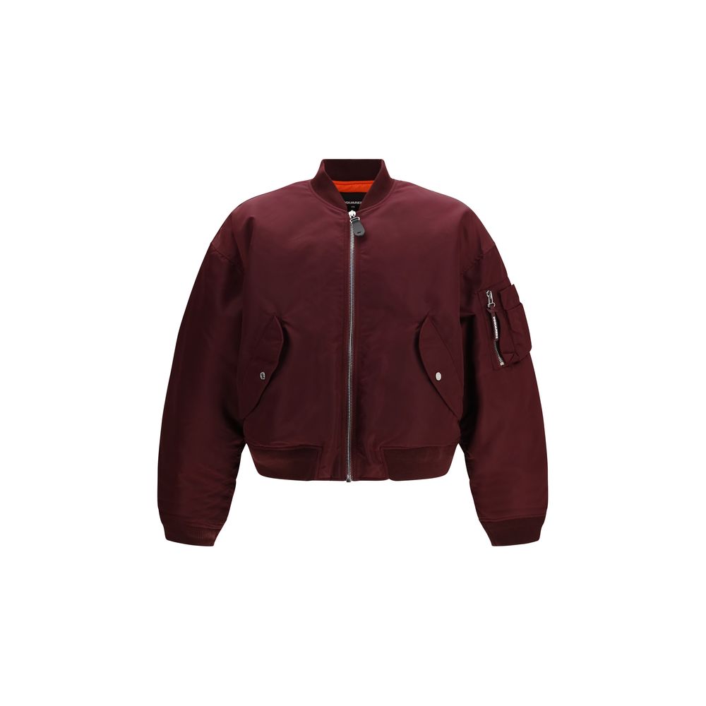 Dsquared² Bordeaux Nylon Bomber