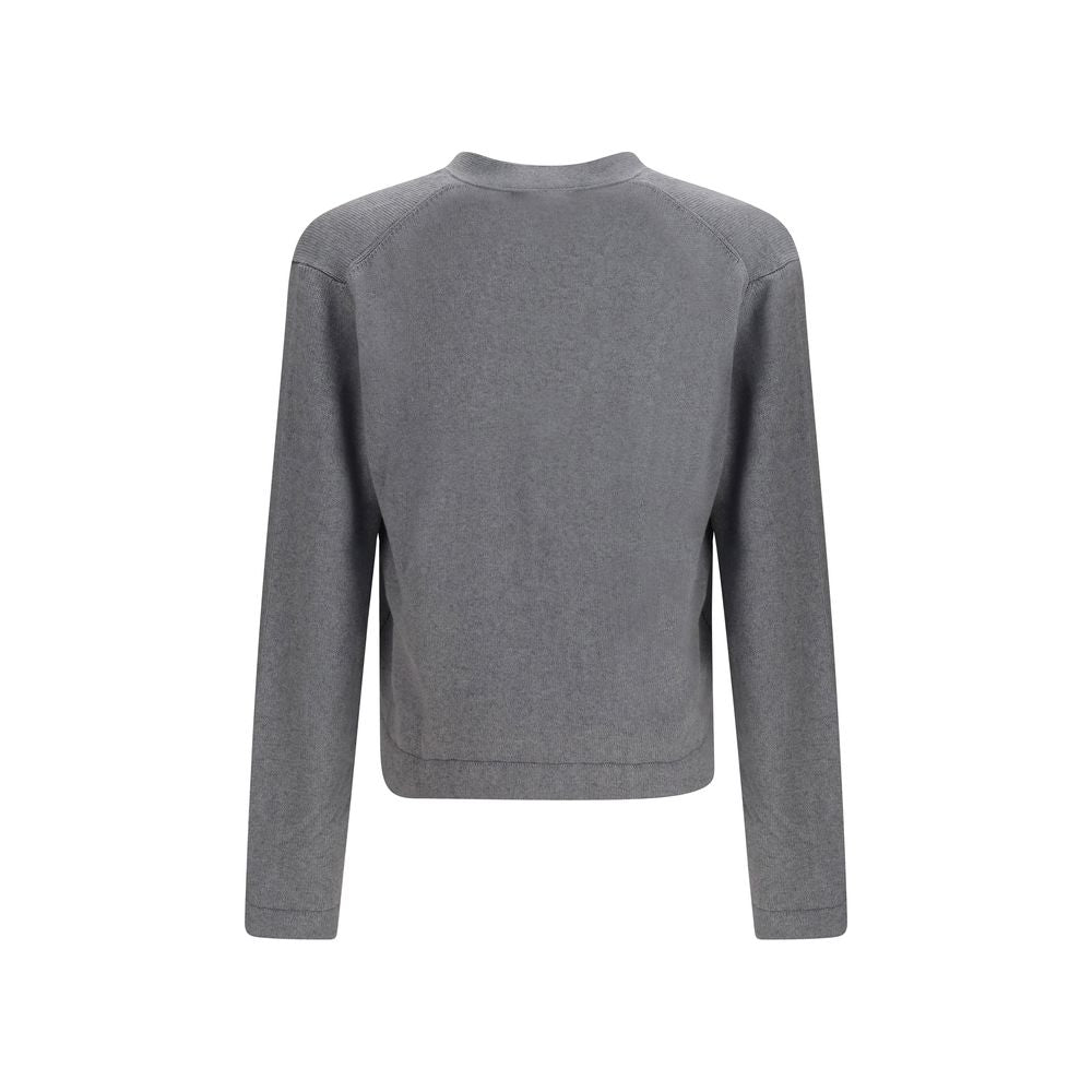 Vivienne Westwood Gray Cotton Cardigan