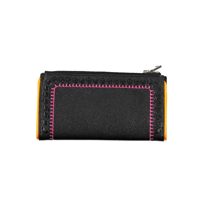 Desigual Black Polyurethane Women's Wallet