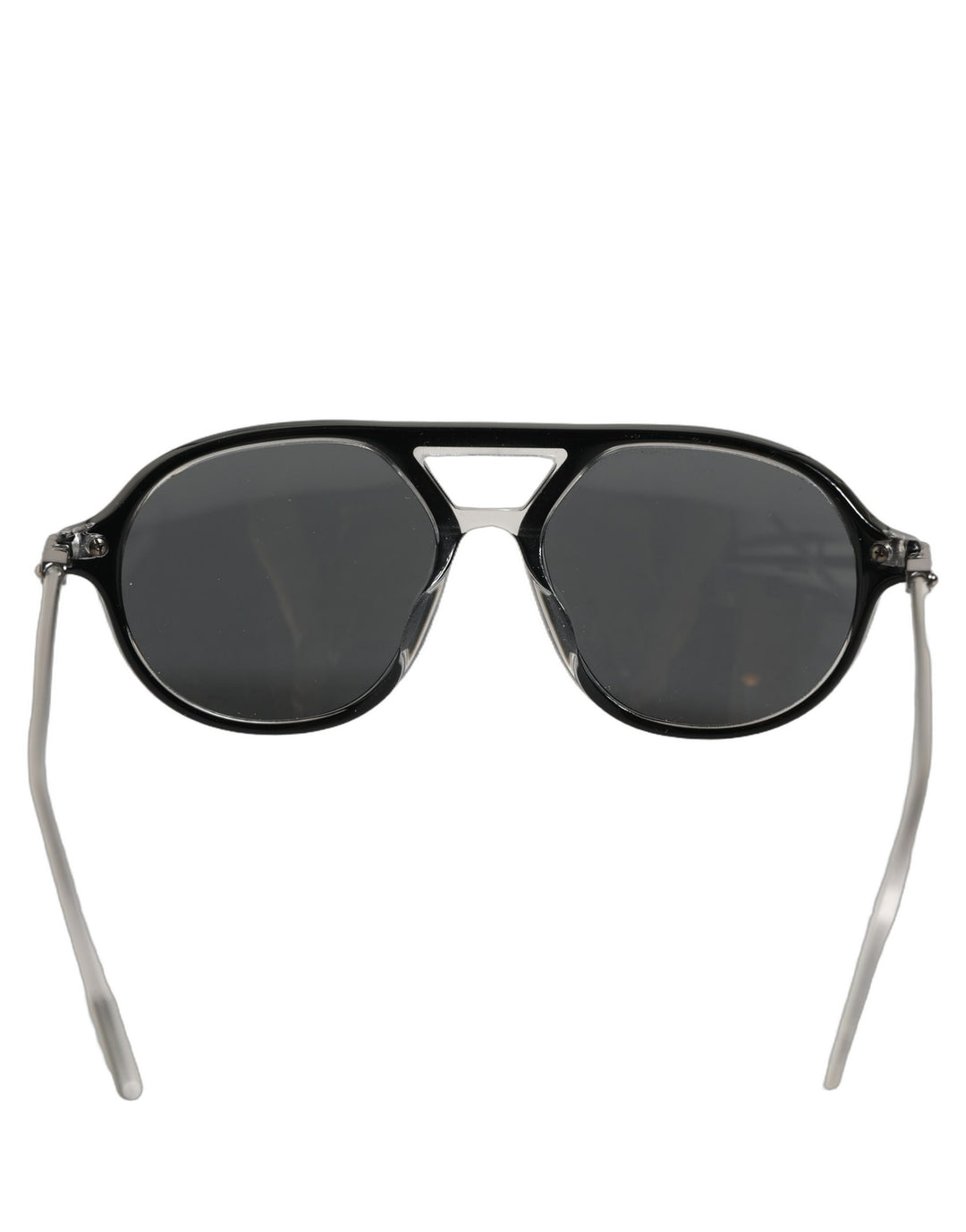Dolce & Gabbana Black Acetate Frame DG4343F Bridge Detail Sunglasses