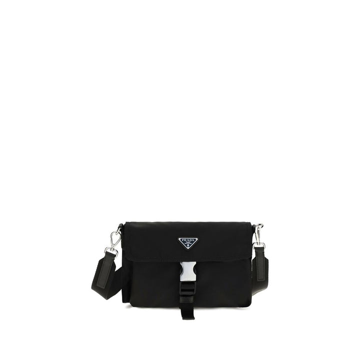 Prada Black Recycled Polyamide Shoulder Bag