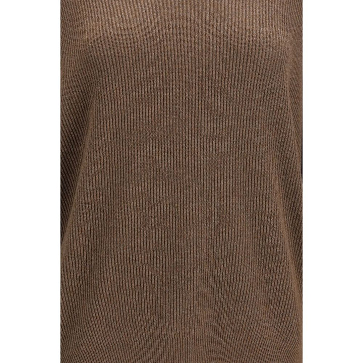The Row Brown Cotton Sweatshirt