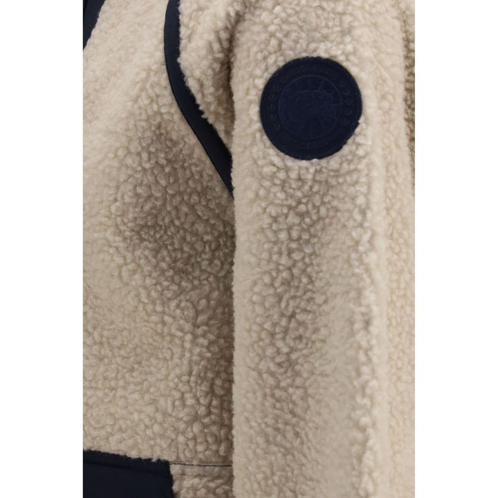 Canada Goose Beige Wool Oves Aries Shell Jacket