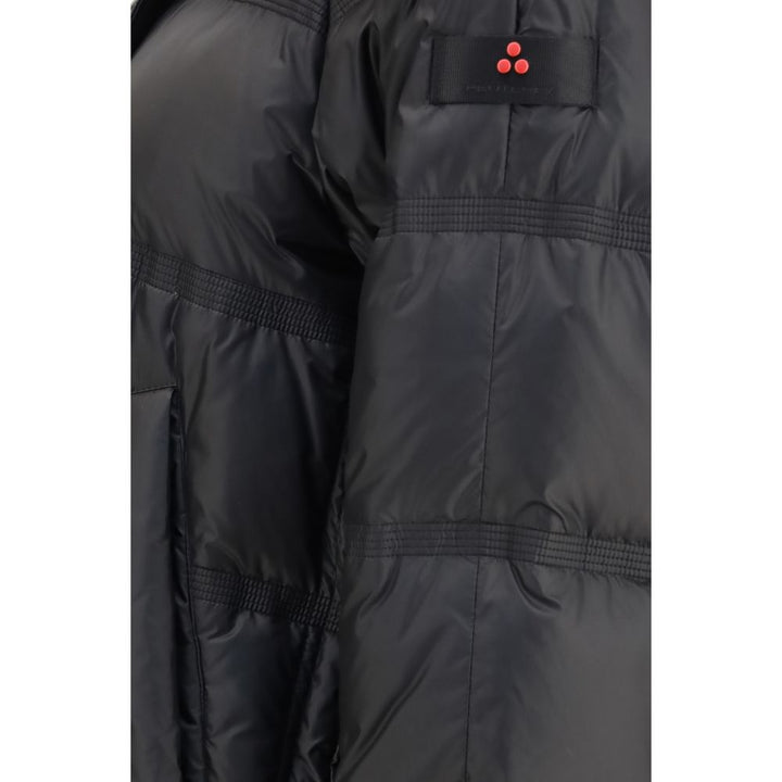 Peuterey Black Polyester Full-Length Jacket