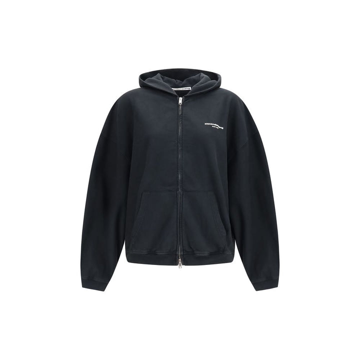 Alexander Wang Black Cotton Sweatshirt