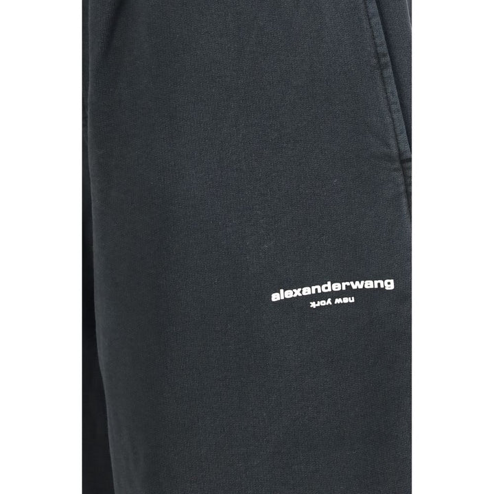 Alexander Wang Black Cotton Casual Pants