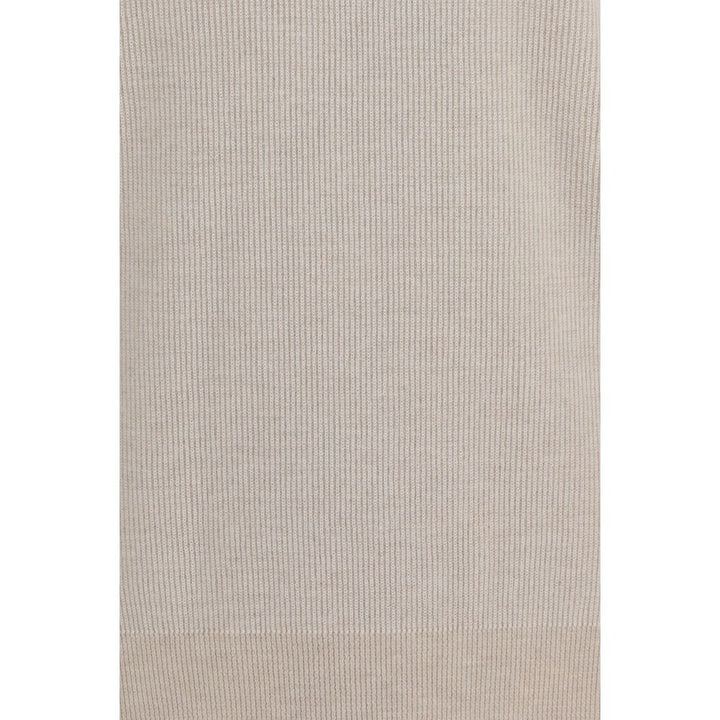 Brioni Beige Cashmere Turtleneck