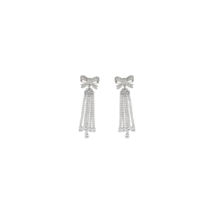 Self-Portrait Silver Brass Earrings