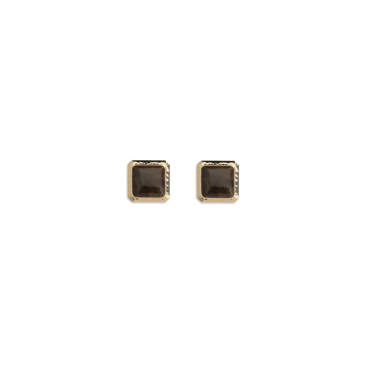 Self-Portrait Gold Brass Earrings