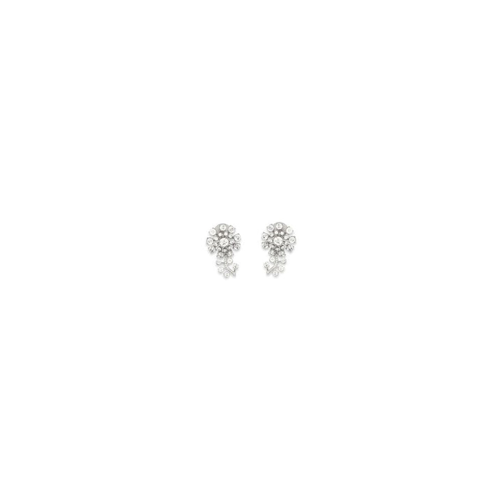 Self-Portrait Silver Brass Earrings