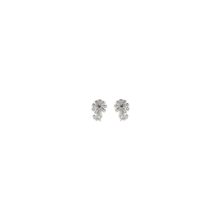 Self-Portrait Silver Brass Earrings