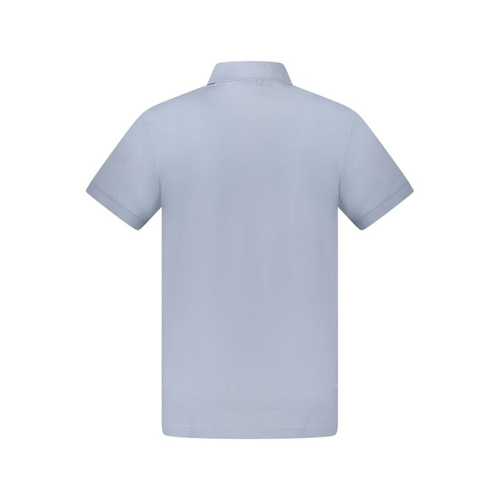 Hugo Boss Light Blue Cotton Men's Polo