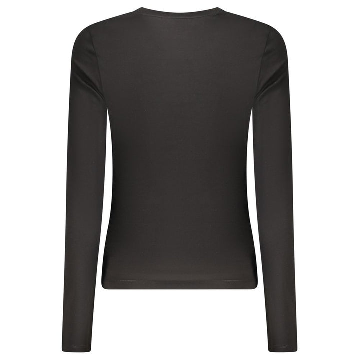 Guess Jeans Black Cotton Women's T-Shirt