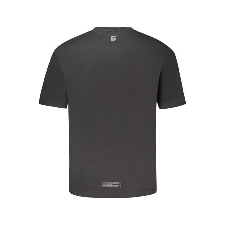 Guess Jeans Black Cotton Men's T-Shirt