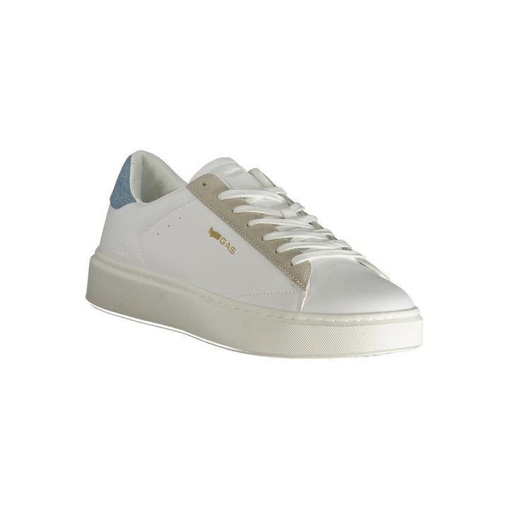 Gas White Polyurethane Men's Sneaker