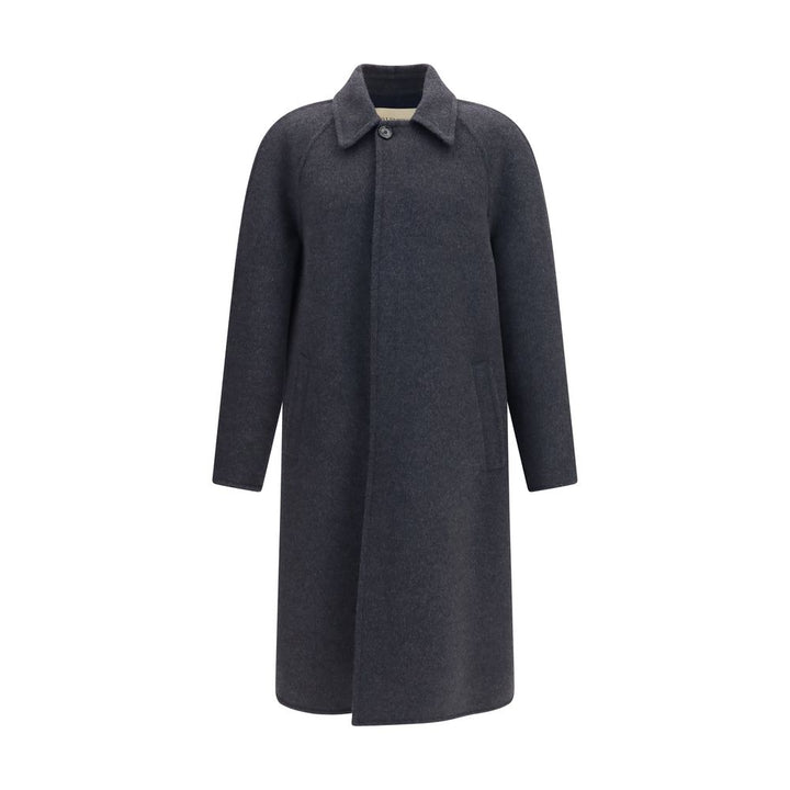 Valentino Garavani Gray Wool Oves Aries Coat