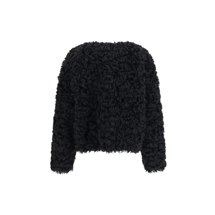 Kristina Ti Black Polyester Coat
