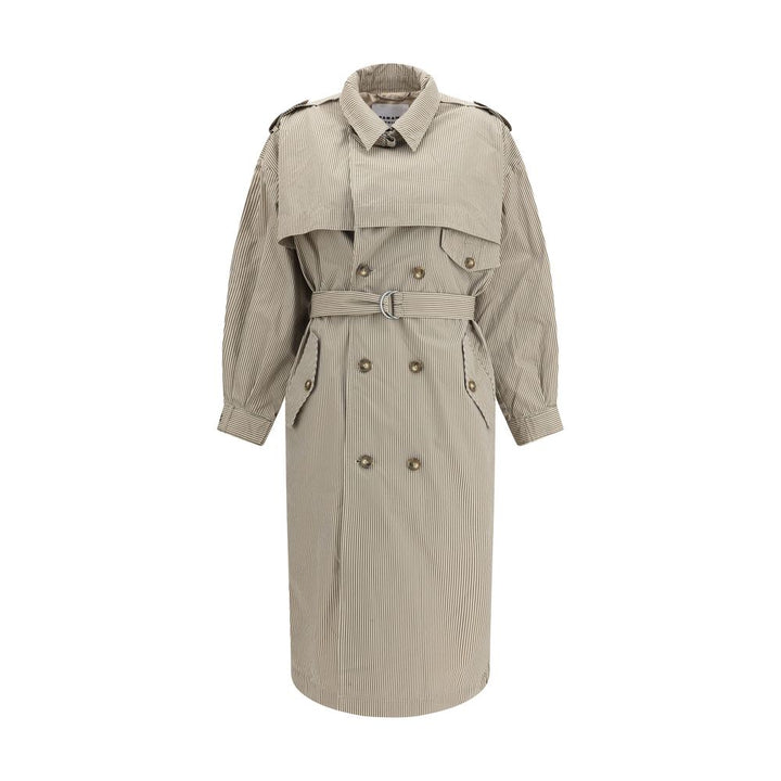 Isabel Marant Étoile Bicolor Cotton Coat