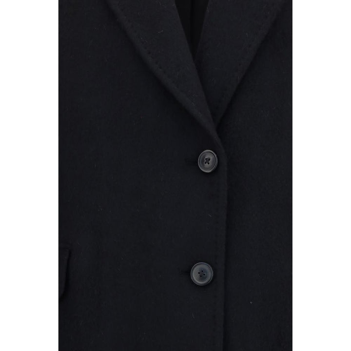 Our Legacy Black Mohair Coat