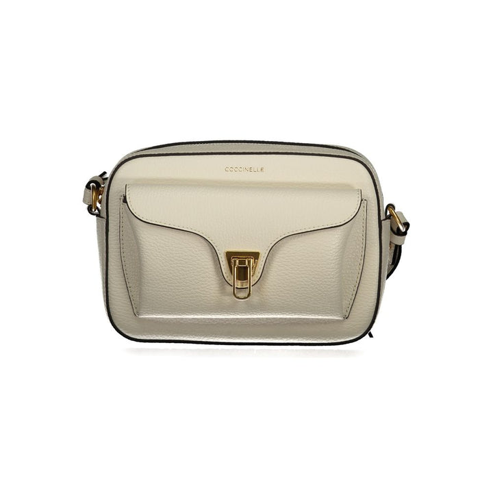 Coccinelle White Leather Women's Bag