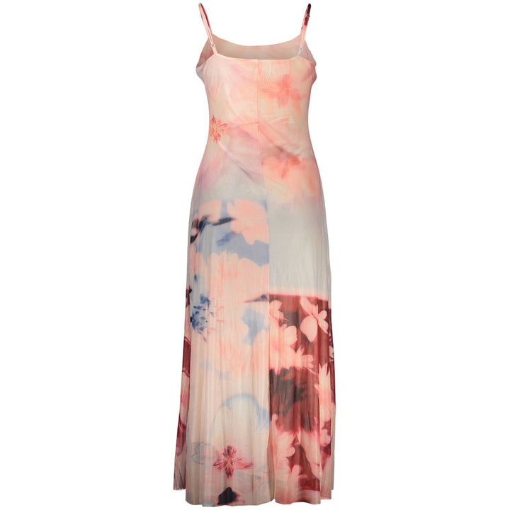 Desigual Pink Viscose Women's Dress