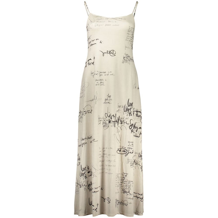 Desigual White Polyester Casual Dress