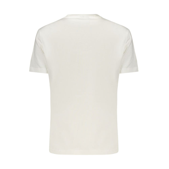 Desigual White Cotton T-Shirt