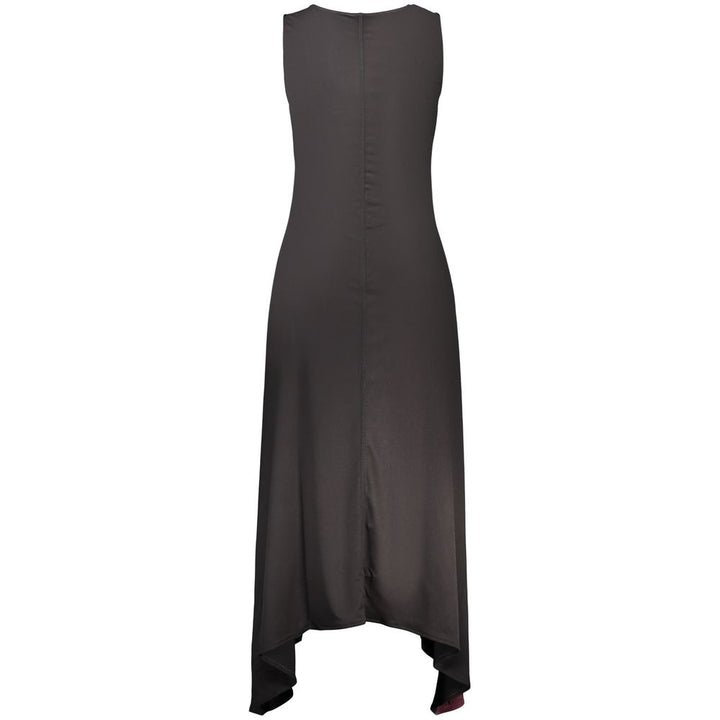 Desigual Black Polyester Casual Dress