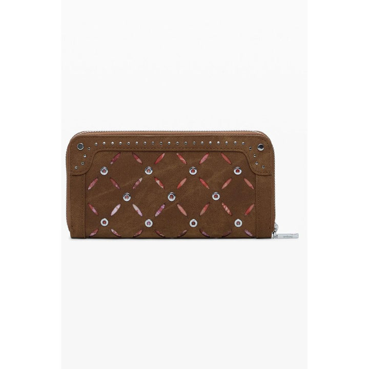Desigual Brown Polyethylene Wallet