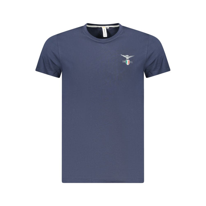 Accademia Militare Blue Cotton T-Shirt