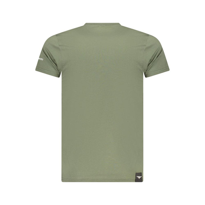 Accademia Militare Green Cotton T-Shirt
