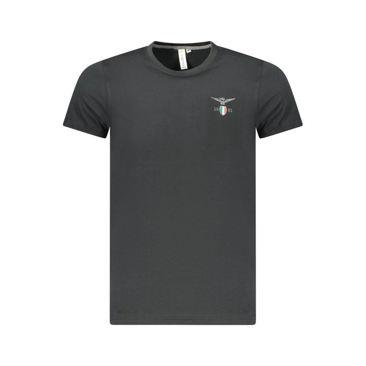 Accademia Militare Black Cotton T-Shirt
