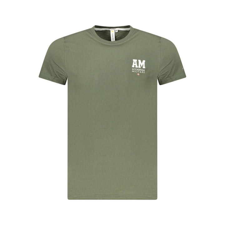 Accademia Militare Green Cotton T-Shirt
