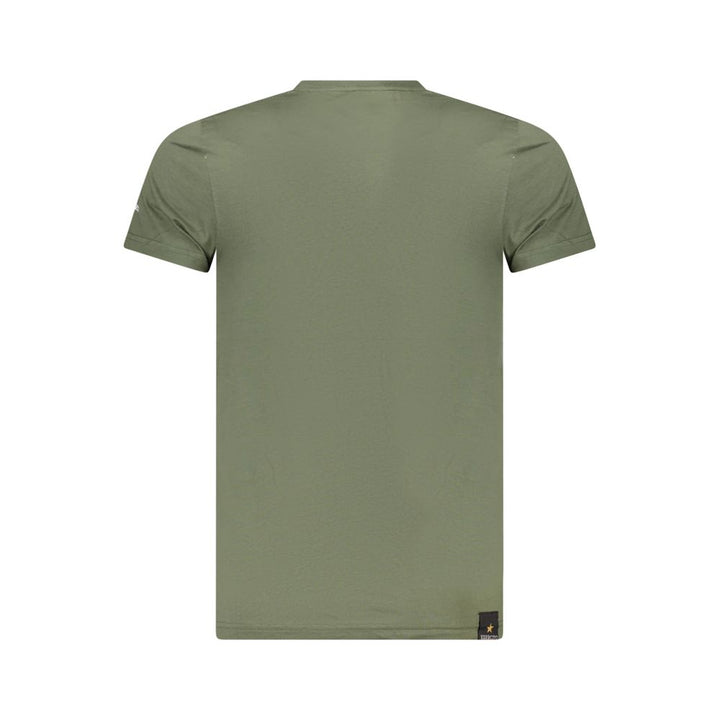 Accademia Militare Green Cotton T-Shirt