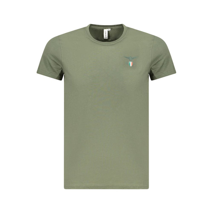 Accademia Militare Green Cotton T-Shirt