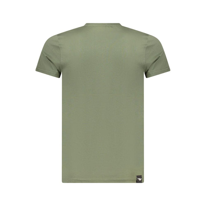 Accademia Militare Green Cotton T-Shirt
