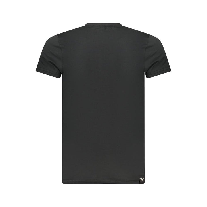 Accademia Militare Black Cotton T-Shirt
