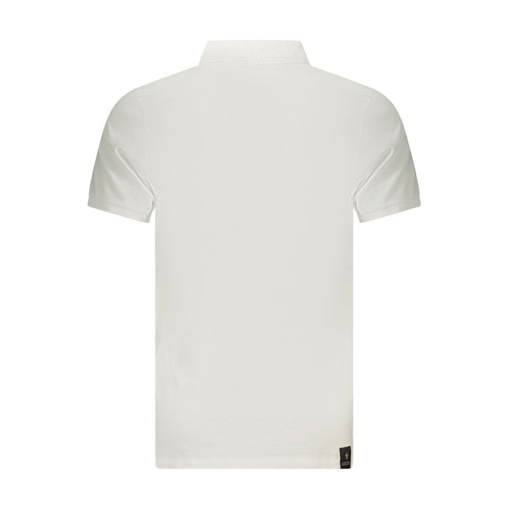 Accademia Militare White Cotton Polo Shirt