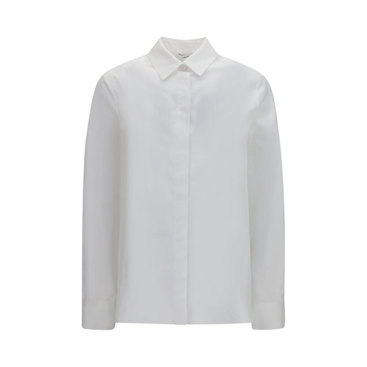 Lardini White Cotton Dress Shirt