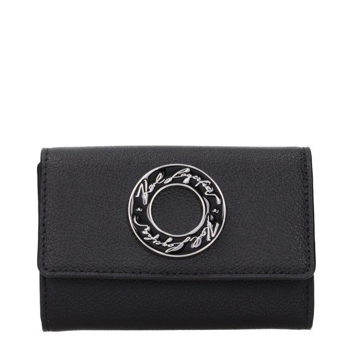 Karl Lagerfeld Black Polyester Wallet