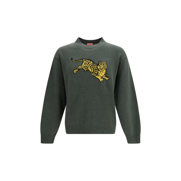 Kenzo Bicolor Cotton Sweatshirt
