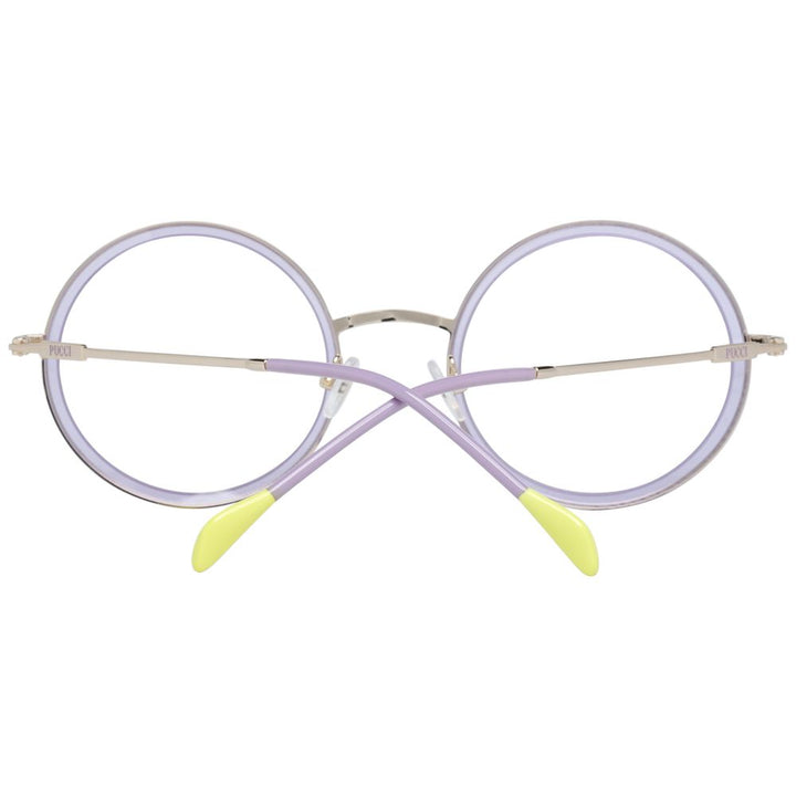Emilio Pucci Purple Metal & Plastic Glasses (Frames)