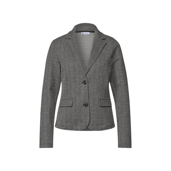 Street One Black Polyester Blazer