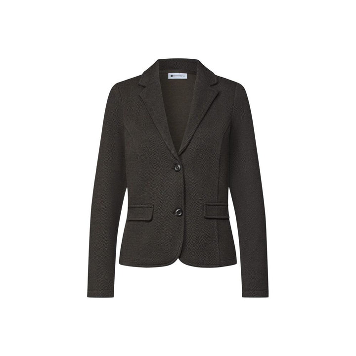 Street One Brown Polyester Blazer