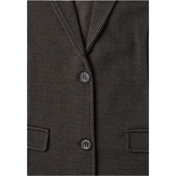 Street One Brown Polyester Blazer