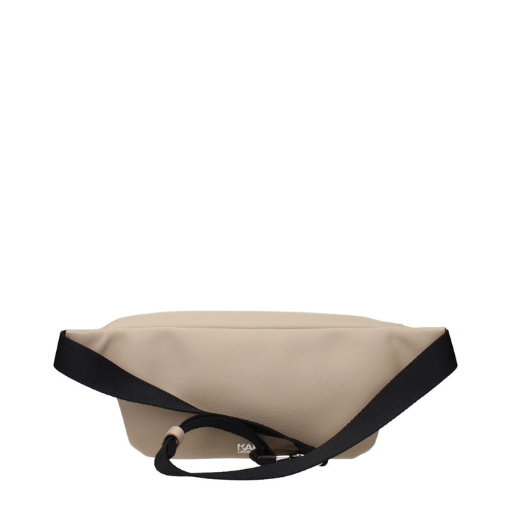 Karl Lagerfeld Beige Leather Backpack